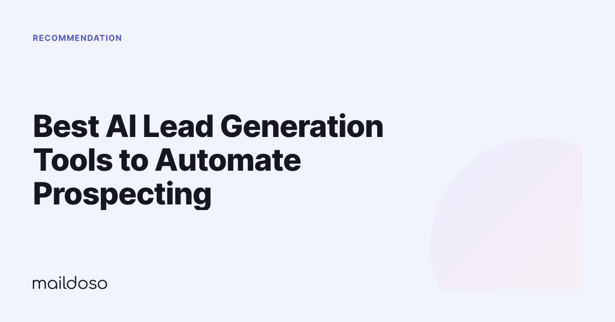 Best AI Lead Generation Tools to Automate Prospecting