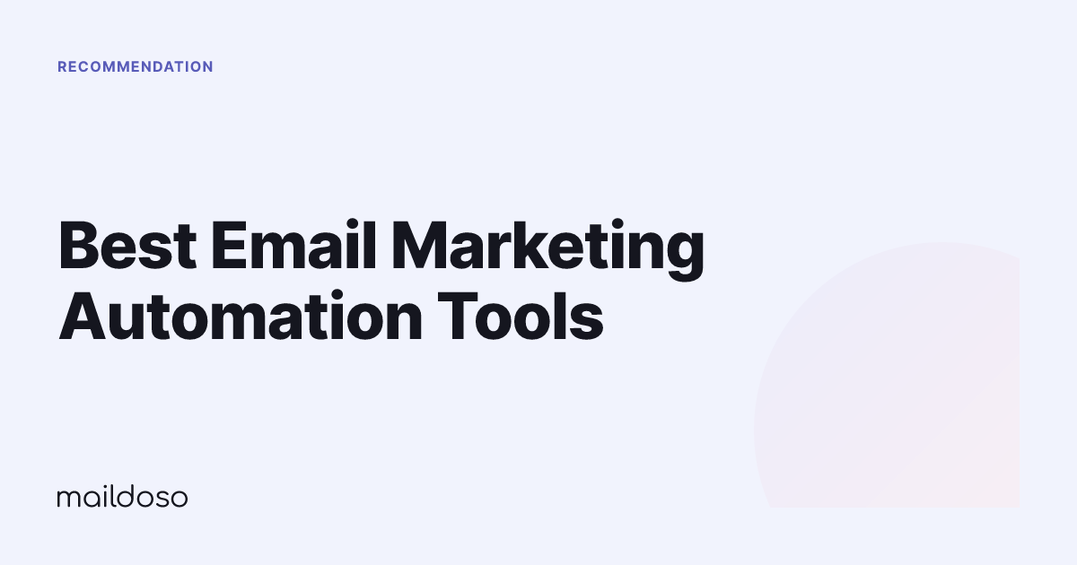 Best Email Marketing Automation Tools