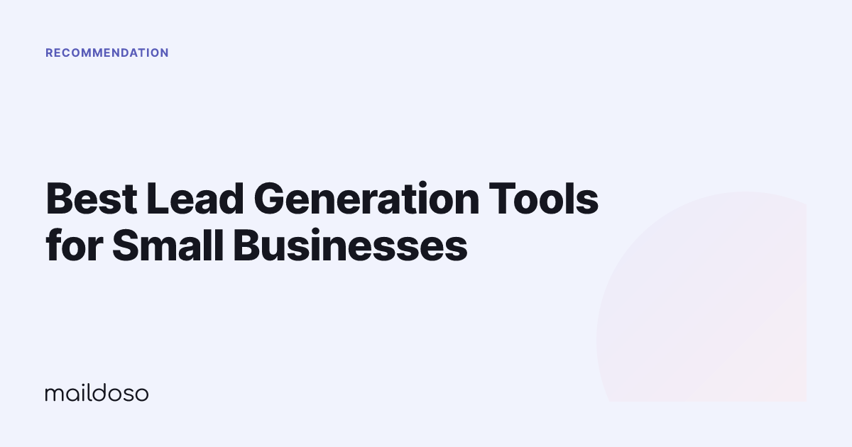 Best Lead Generation Tools for Small Businesses