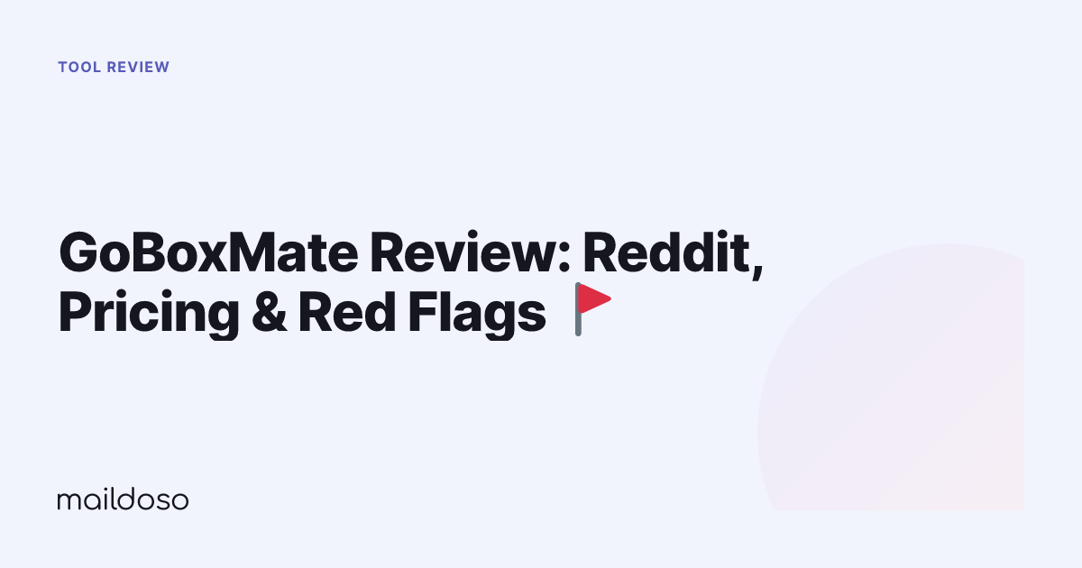 GoBoxMate Review: Reddit, Pricing & Red Flags 🚩