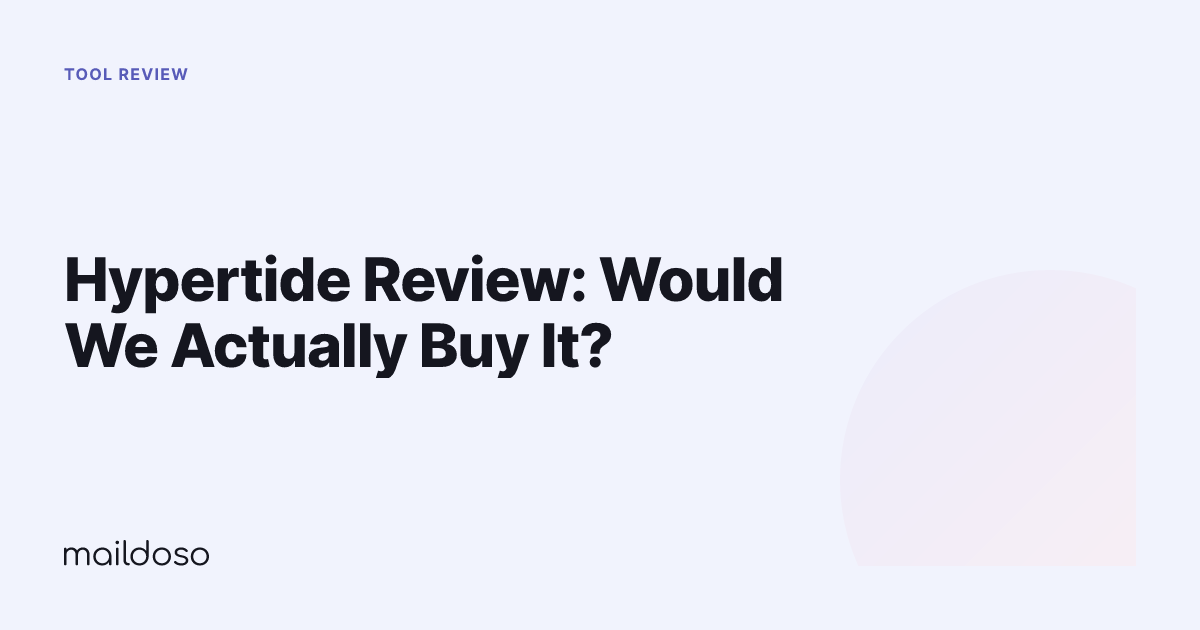 Hypertide Review: Would We Actually Buy It?