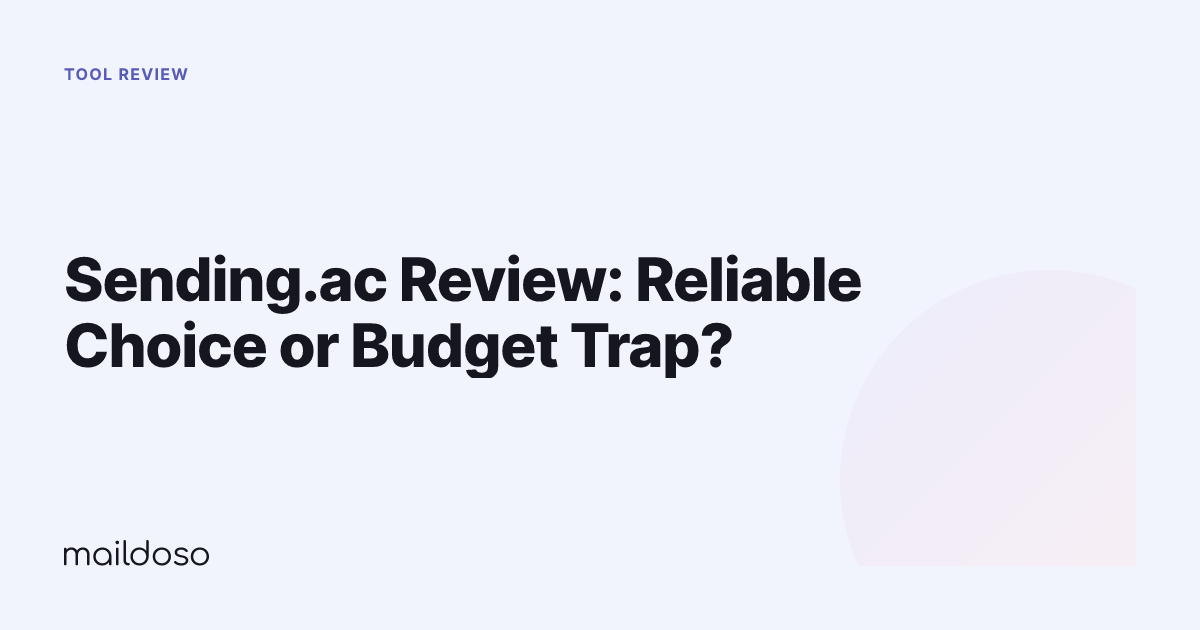 Sending.ac Review: Reliable Choice or Budget Trap?